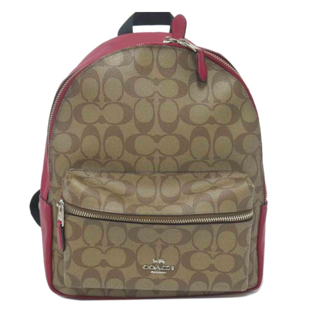 Coach Rucksack Signature Leather Bag